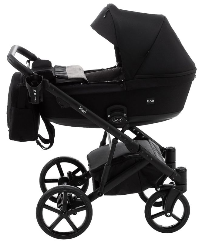 Коляска 2 в 1 Bair Kiwi Soft BKS-452 черный