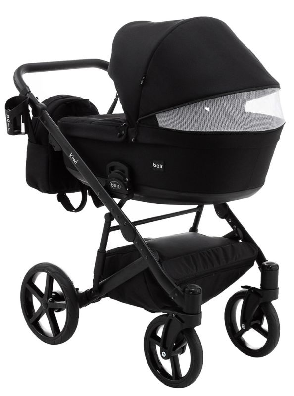 Коляска 2 в 1 Bair Kiwi Soft BKS-452 черный