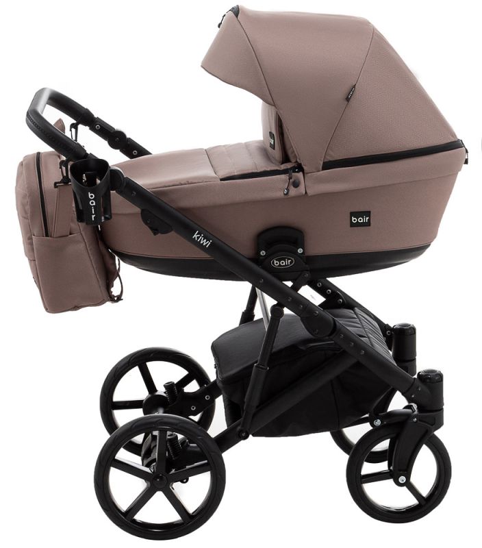 Коляска 2 в 1 Bair Kiwi Soft BKS-857 темный капучино