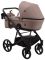 Коляска 2 в 1 Bair Kiwi Soft BKS-857 темный капучино