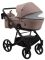 Коляска 2 в 1 Bair Kiwi Soft BKS-857 темный капучино