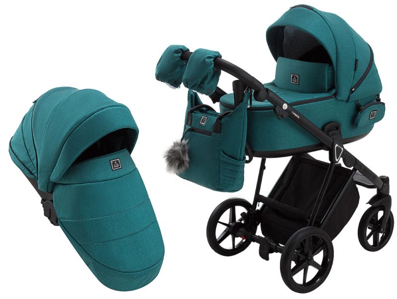 Коляска 2 в 1 Adamex Porto Lux TK-63