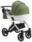 Коляска 2 в 1 Bair Next White Soft 71 зеленый