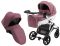 Коляска 2 в 1 Bair Next White Soft 70 темно-сиреневый