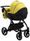 Коляска 2 в 1 Bair Next кожа 100% 27 желтый