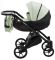 Коляска 2 в 1 Bair Next кожа 100% 26 мята