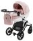 Коляска 2 в 1 Bair Next White Soft 72 светло-розовый
