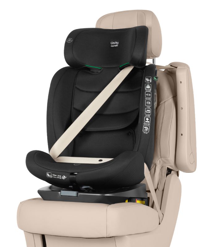 Автокресло CARRELLO Unity CRL-17010 Harmony Beige i-Size 40-150см ISOFIX, поворот