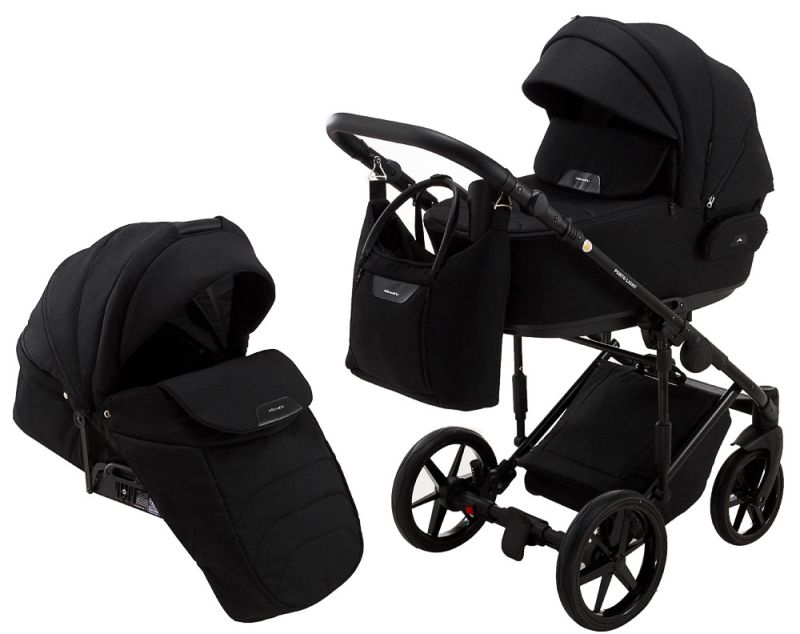 Коляска 2 в 1 Adamex Porto Light Tip TK-79 чорний