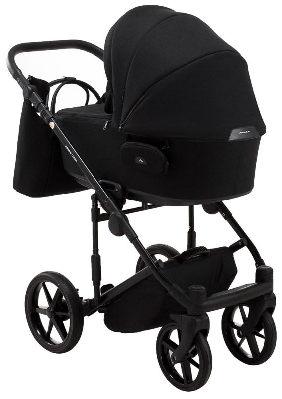 Коляска 2 в 1 Adamex Porto Light Tip TK-79 чорний