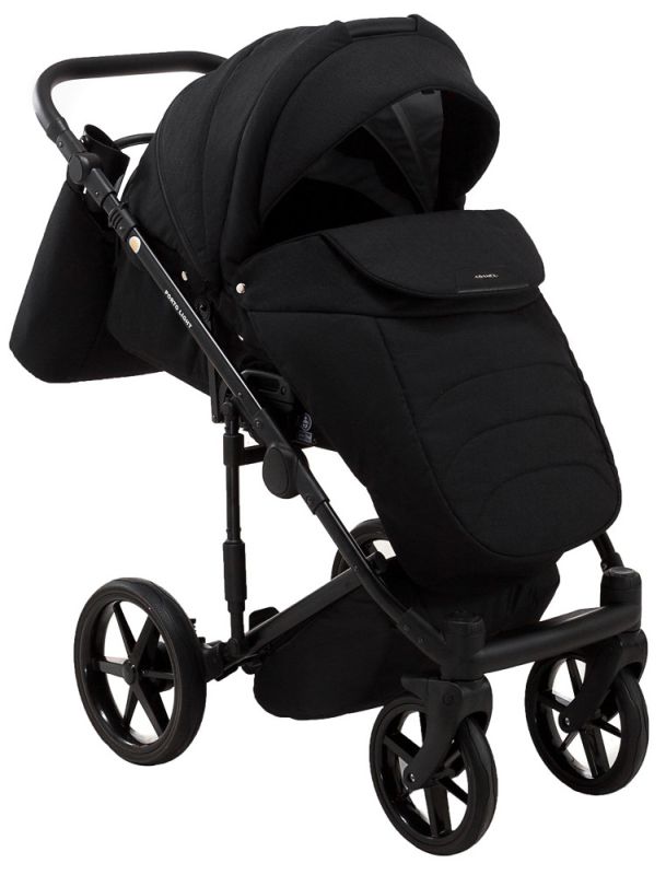 Коляска 2 в 1 Adamex Porto Light Tip TK-79 чорний