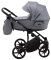 Коляска 2 в 1 Adamex Porto Light Tip TK-60 темно-серый