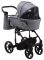Коляска 2 в 1 Adamex Porto Light Tip TK-60 темно-серый