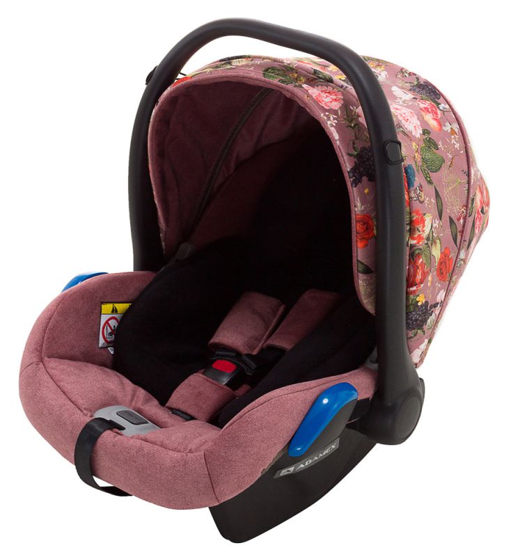 Автокрісло Adamex Kite Flowers FL2 рожевий (квіти)
