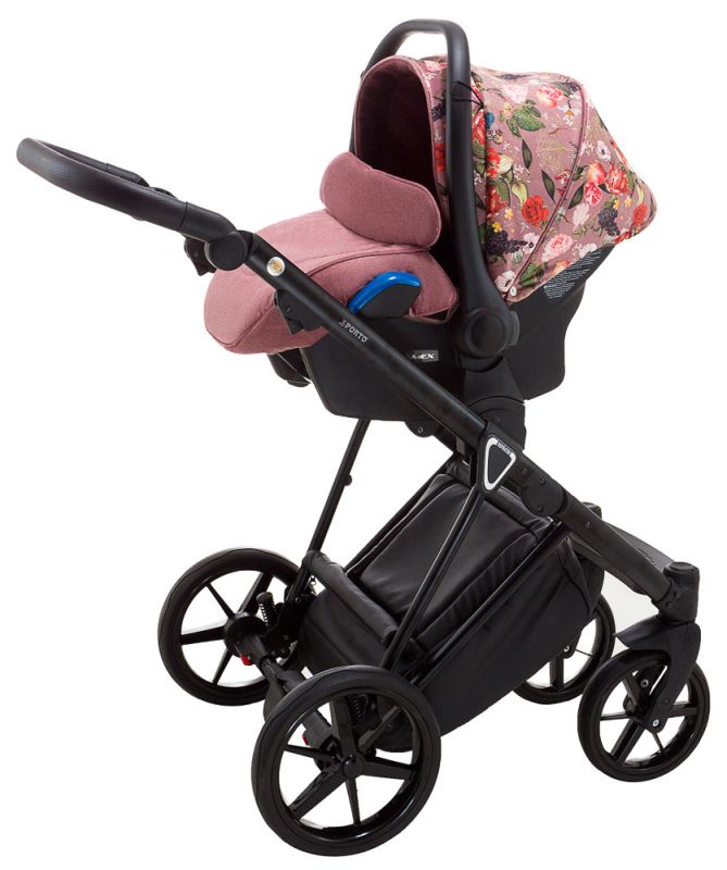 Автокрісло Adamex Kite Flowers FL2 рожевий (квіти)