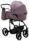 Коляска 2 в 1 Adamex Porto Light ECO кожа 100% SA-24 сиреневый