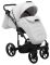 Коляска 2 в 1 Adamex Porto Light ECO кожа 100% SA-1 белый