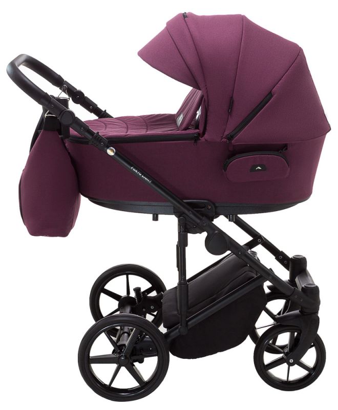 Коляска 2 в 1 Adamex Porto Light TK-80 бордо