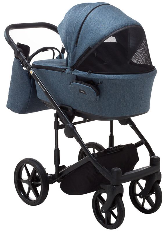 Коляска 2 в 1 Adamex Porto Light Tip TK-81 синій