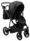 Коляска 2 в 1 Adamex Porto ECO кожа 100% SA-2 черный