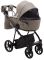 Коляска 2 в 1 Adamex Porto ECO кожа 100% SA-9 тёмный капучино