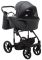 Коляска 2 в 1 Adamex Porto Light ECO кожа 100% SA-5 графит