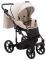 Коляска 2 в 1 Adamex Porto Light ECO шкіра 100% SA-8 бежевий