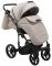Коляска 2 в 1 Adamex Porto Light ECO шкіра 100% SA-7 латте