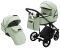 Коляска 2 в 1 Adamex Porto Light ECO кожа 100% SA-25 мята
