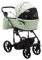 Коляска 2 в 1 Adamex Porto Light ECO кожа 100% SA-25 мята