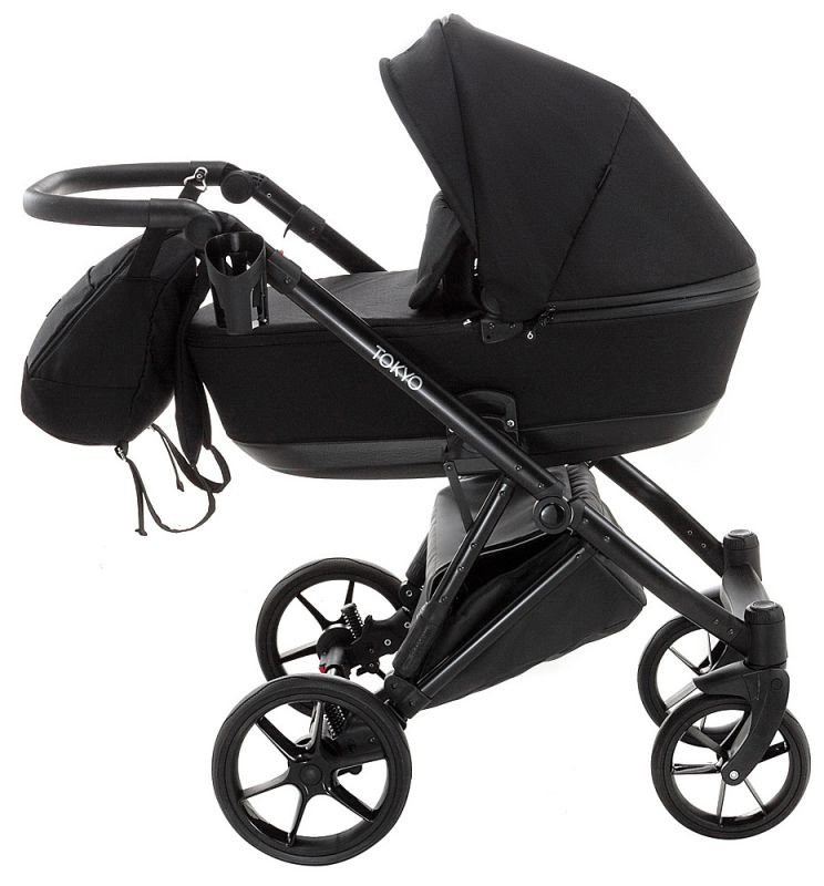 Коляска 2 в 1 Bair Tokyo Soft 2 черный