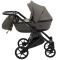 Коляска 2 в 1 Bair Tokyo кожа 100% 25 графит