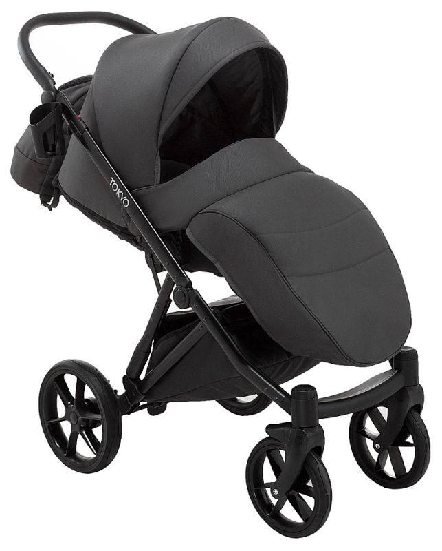 Коляска 2 в 1 Bair Tokyo Soft 37 графит
