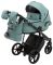 Коляска 2 в 1 Adamex Porto ECO кожа 100% SA-20 нефрит