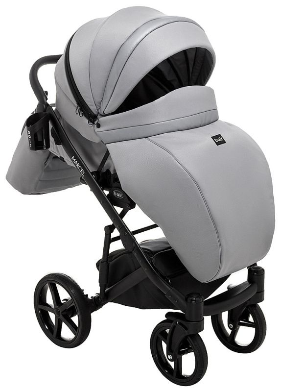 Коляска 2 в 1 Bair Marcel Soft BM-218 сірий