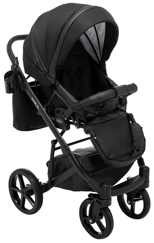 Коляска 2 в 1 Bair Marcel Soft BM-452 чорний
