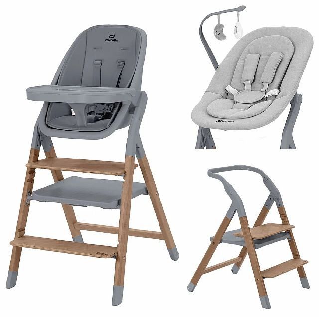 Стульчик для кормления Carrello Ergo CRL-16701 Night Grey