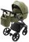 Коляска 2 в 1 Bair Marcel кожа 100% BM-11 хаки