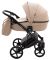Коляска 2 в 1 Bair Marcel кожа 100% BM-18 капучино