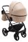Коляска 2 в 1 Bair Marcel кожа 100% BM-18 капучино