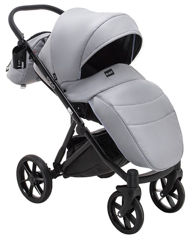 Коляска 2 в 1 Bair Tokyo Soft 31 серый