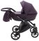 Коляска 2 в 1 Bair Tokyo кожа 100% 71 фиолетовый