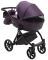 Коляска 2 в 1 Bair Tokyo кожа 100% 71 фиолетовый