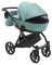 Коляска 2 в 1 Bair Tokyo шкіра 100% 21 нефрит