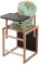 Стульчик- трансформер Babyroom Карапуз-100 eko МДФ столешница  зеленый (мишки и пчелки)