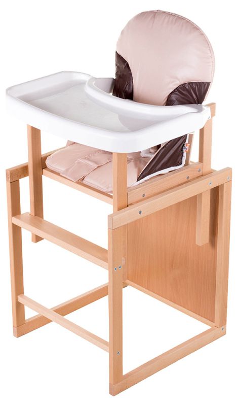 Стільчик-трансформер For Kids Бук-02 світлий пластикова стільниця капучино