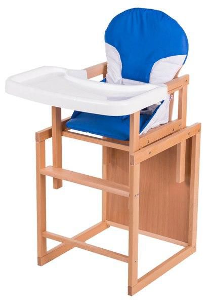 Стілець-трансформер For Kids Бук-02 світлий пластикова стільниця синій