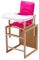 Стульчик- трансформер For Kids Бук-01 ЕСО пластиковая столешница  малиновый