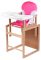 Стульчик- трансформер For Kids Бук-02 светлый пластиковая столешница  розовый