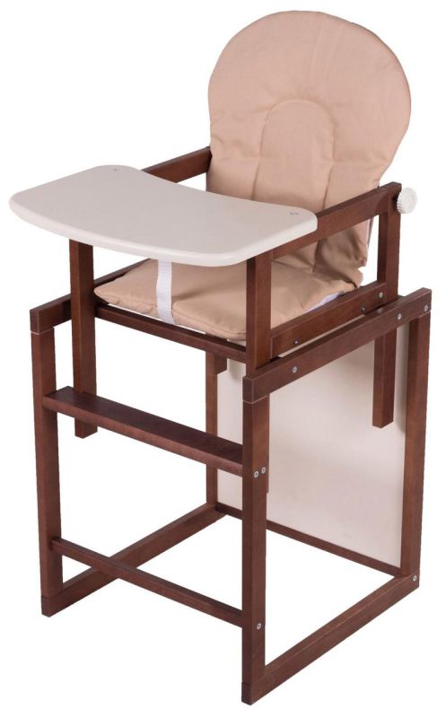 Стільчик-трансформер For Kids Бук-24 темний мдф стільниця капучино Стільчик-трансформер For Kids Бук-24 темний мдф стільниця капучино